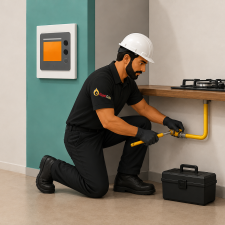 Reparo em Tubulação de Gás