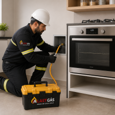 Instalação de Forno Individual à Gás