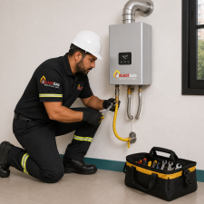 Trocar Mangueira de Gás do Aquecedor
