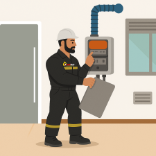Manutenção Preventiva do Aquecedor a Gás